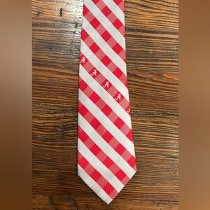 Eagles Wings University Of Alabama Crimson Tide Logo Men’s Neck Tie